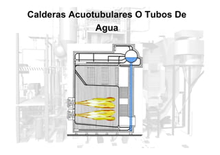 Calderas Acuotubulares O Tubos De
Agua
 
