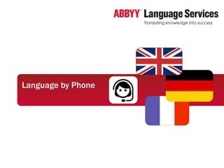 Language by Phone 
