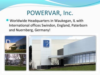 POWERVAR Presentation | PPT