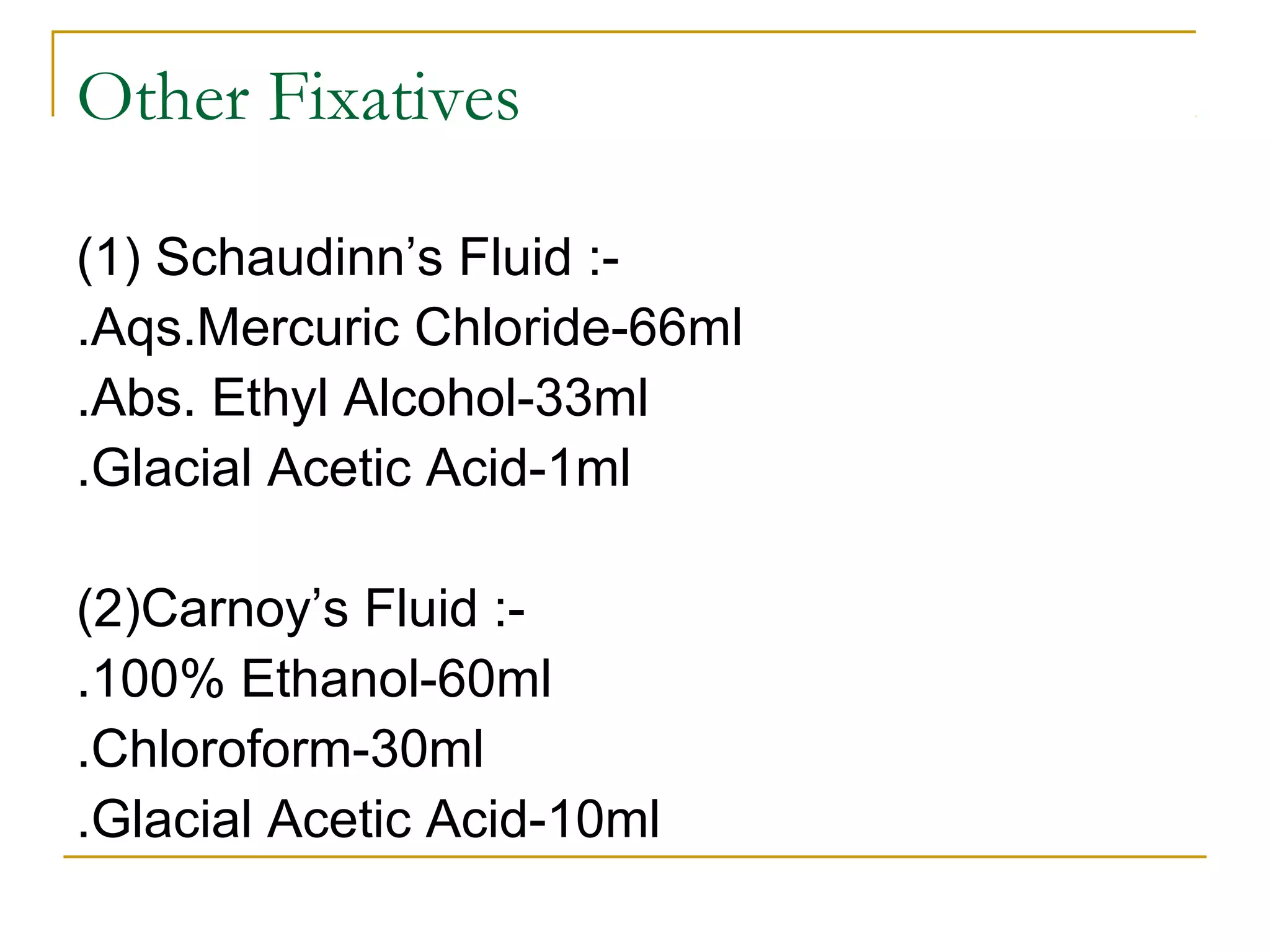 General 1 fixatives cytology PPT