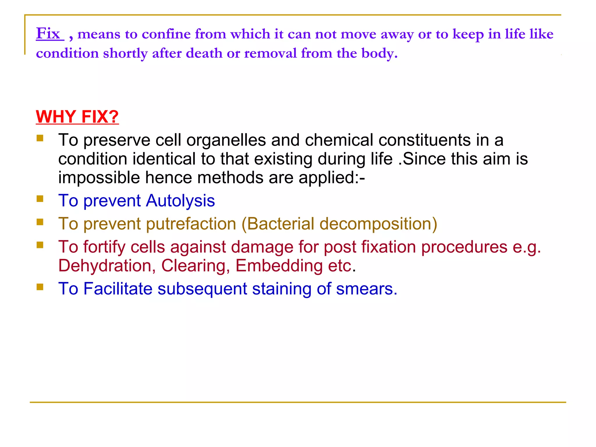 General 1 fixatives cytology PPT