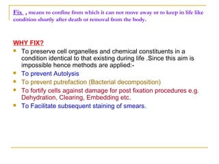 General 1 fixatives cytology | PPT