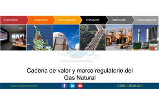 Cadena de Valor de Gas Natural en el sector enegetico | PPTX