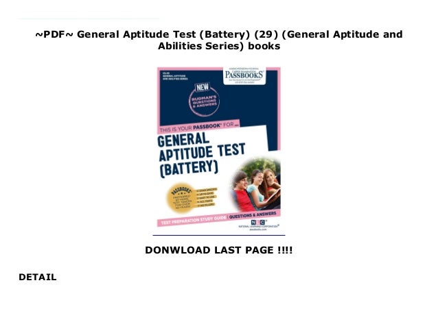 General Aptitude Test Battery _ General Aptitude Test Battery – PKEXHM