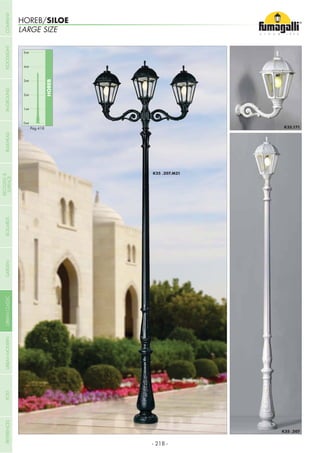 LARGE SIZE
HOREB/SILOE
0mt
HOREB
1mt
2mt
3mt
4mt
5mt
Pag.418
- 218 -
COMPANYGARDENFLOODLIGHTURBANCLASSICIN-GROUNDURBANMODERNREFERENCESBULKHEADPOSTBOLLARDS
RECESSED&
SURFACE
 