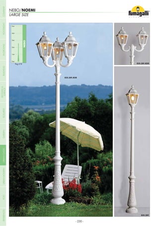 NEBO/NOEMI
LARGE SIZE
0mt
NEBO
1mt
2mt
3mt
4mt
5mt
Pag.418
- 230 -
COMPANYGARDENFLOODLIGHTURBANCLASSICIN-GROUNDURBANMODERNREFERENCESBULKHEADPOSTBOLLARDS
RECESSED&
SURFACE
 