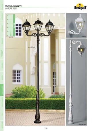 LARGE SIZE
HOREB/SIMON
0mt
HOREB
1mt
2mt
3mt
4mt
5mt
Pag.418
- 250 -
COMPANYGARDENFLOODLIGHTURBANCLASSICIN-GROUNDURBANMODERNREFERENCESBULKHEADPOSTBOLLARDS
RECESSED&
SURFACE
 