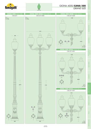 4790
Pcs 1
Kg 54,5
mc 0,780
Pcs 1
Kg 65,7
mc 0,854
Pcs 1
Kg 65
mc 0,745
Pcs 1
Kg 69,4
mc 0,954
GIONA 4000/CANA 500 GIONA 4000 ADAM/CANA 500 3L
C50.221 C50.221.M30
GIONA 4000 ADAM/CANA 500 2L
GIONA 4000 ADAM/CANA 500 2+1
GIONA 4000 ADAM/CANA 500 3+1
C50.221.M20
C50.221.M21
C50.221.M31
Pcs 1
Kg 61,3
mc 0,699
GRAND SIZE
GIONA 4000/CANA 500
CANA 500
- 315 -
COMPANYFLOODLIGHTGARDENURBANCLASSICIN-GROUNDURBANMODERNREFERENCESBULKHEADPOSTBOLLARDSRECESSED&
SURFACE
 