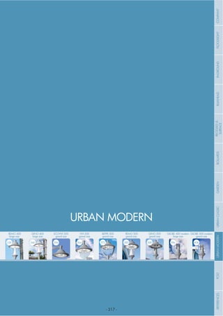- 317 -
BEPPE 500
grand size
372
REMO 400
large size
336
REMO 500
grand size
380
ECOVIVI 500
grand size
356
GLOBE 400 modern
large size
396
GINO 400
large size
346
GINO 500
grand size
388
VIVI 500
grand size
364
GLOBE 500 modern
grand size
406
URBAN MODERN COMPANYFLOODLIGHTGARDENURBANCLASSICIN-GROUNDURBANMODERNREFERENCESBULKHEADPOSTBOLLARDSRECESSED&
SURFACE
 