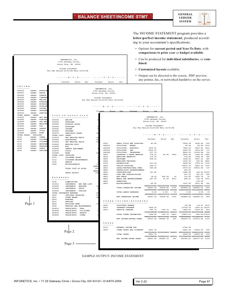 General Ledger System
