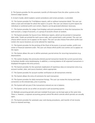 General Ledger System | DOC