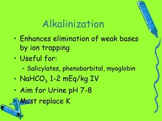 general management of toxicological cases | PPT