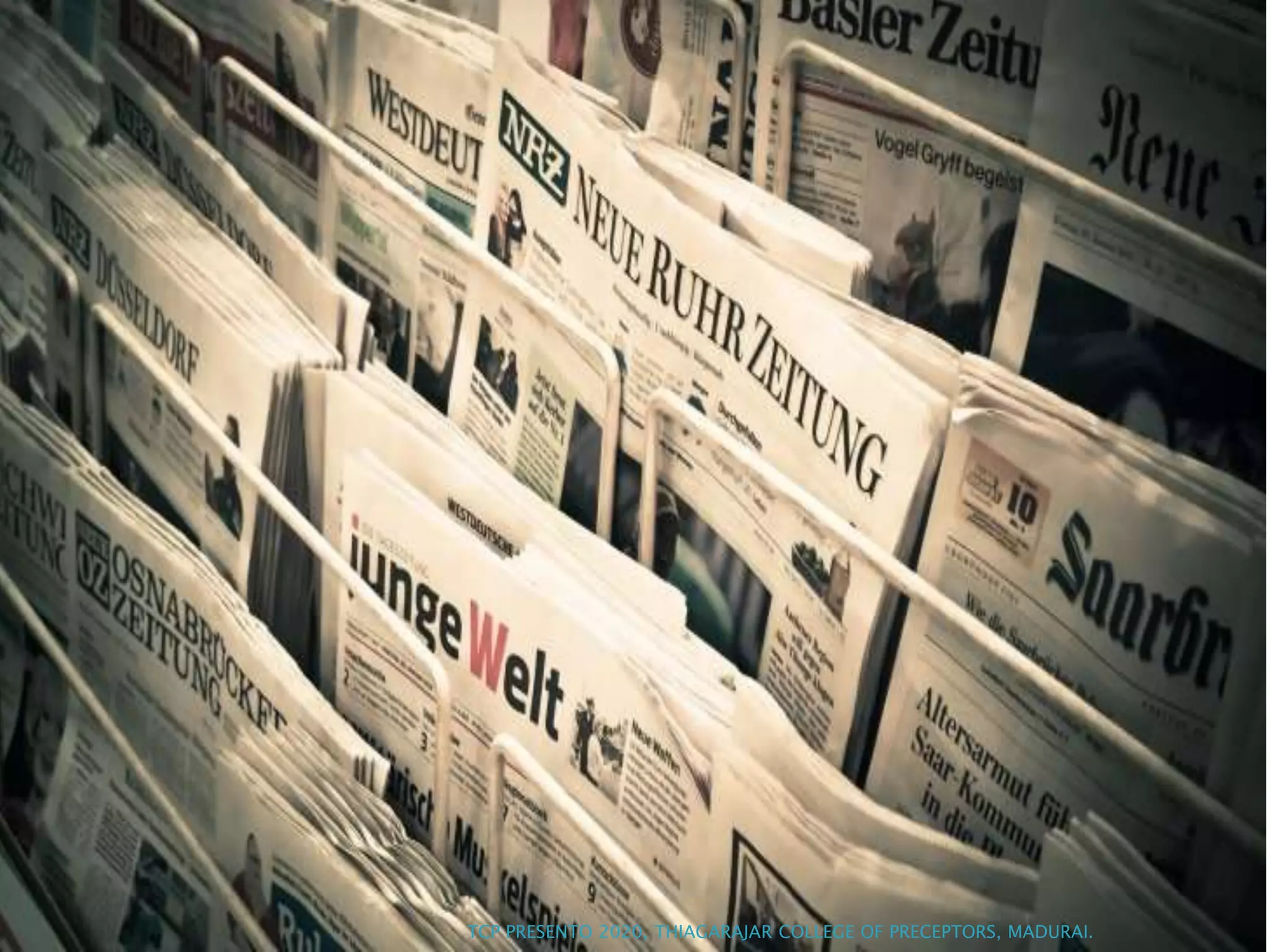 Types of media print and non print media ppt