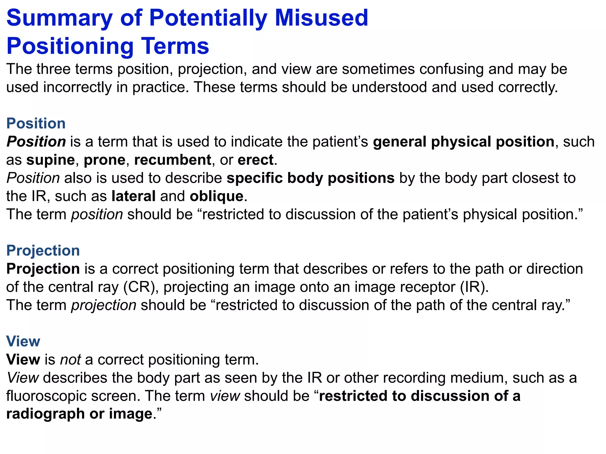 General radiological-procedure | PPTX
