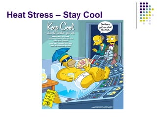 Heat Stress – Stay Cool 
