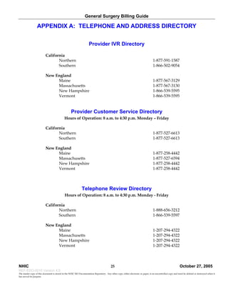 General Surgery Billing Guide