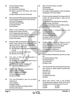 General ability question | PDF