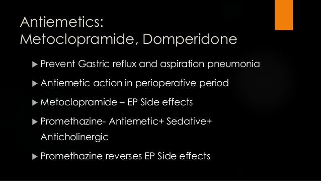 Domperidone Side Effects Headache