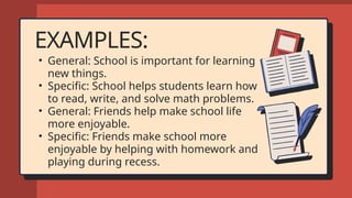 GENERAL AND SPECIFIC STATEMENTS GRADE 7.pptx