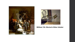 William T.G. Morton’s Ether Inhaler
 