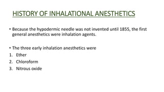 General anesthesia in oral and maxillofacial surgery | PPTX