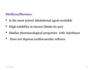 General Anesthesia & Pain Mgt Drugs.pptx