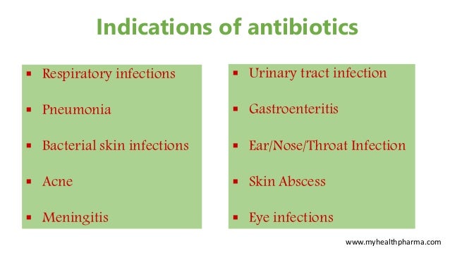 Antibiotics For Bacterial Infection