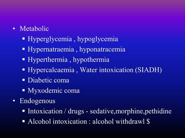 General approach and differential diagnosis of coma | PDF | Brain and ...