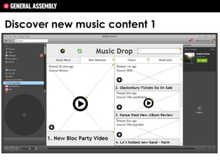 Discover new music content 1

 