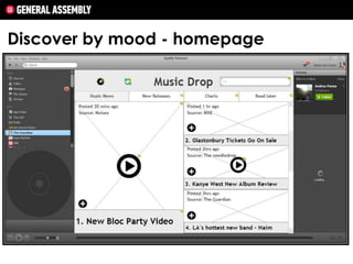 Discover by mood - homepage

 