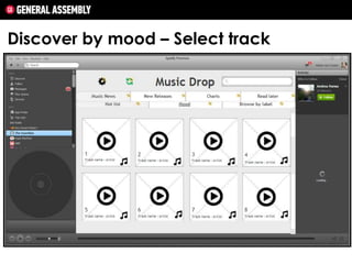 Discover by mood – Select track

 