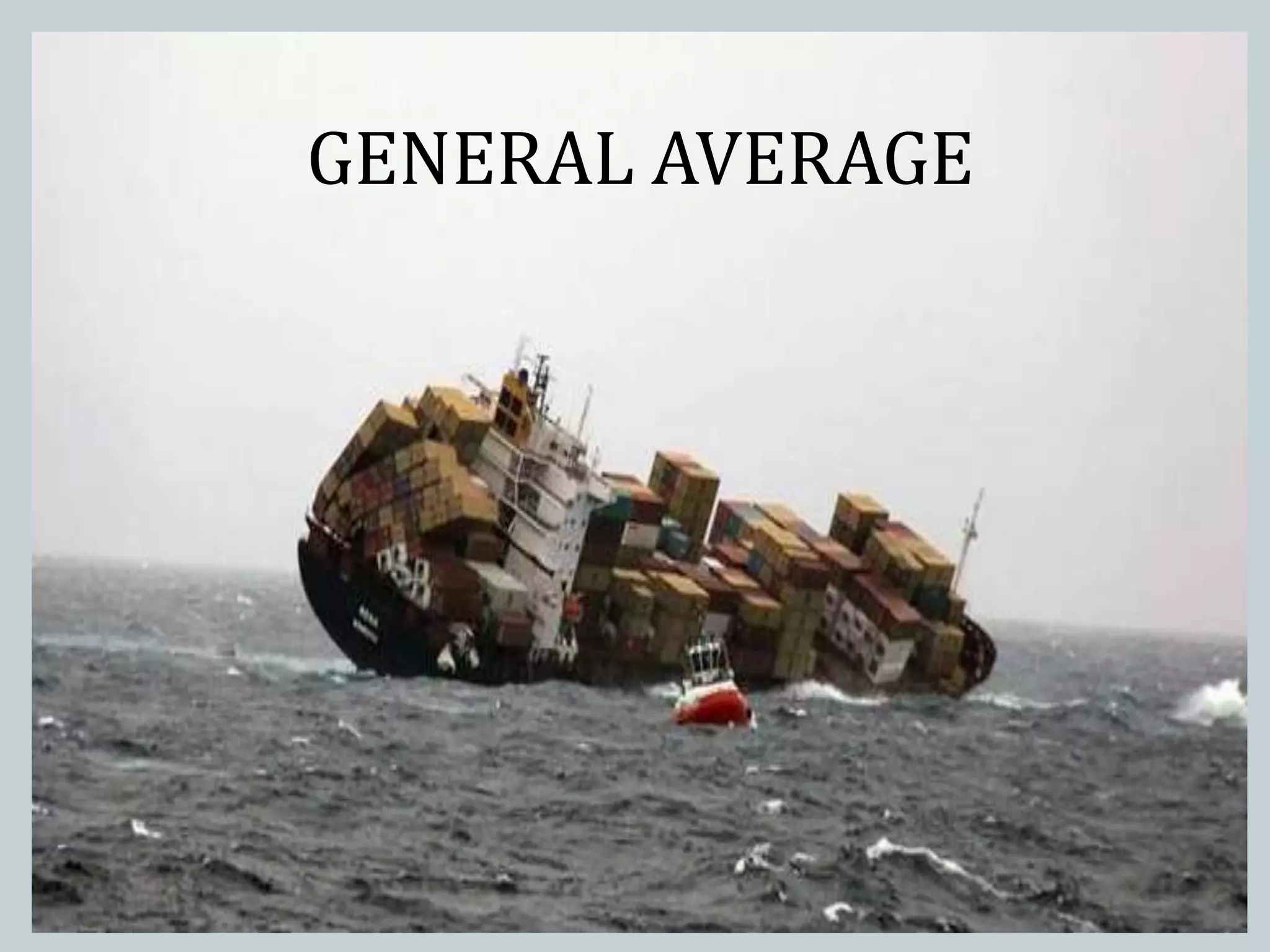 GENERAL AVERAGE
 
