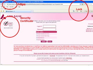 https Security Certificate Lock 