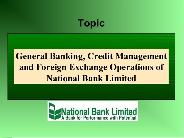 Foreign exchange operations