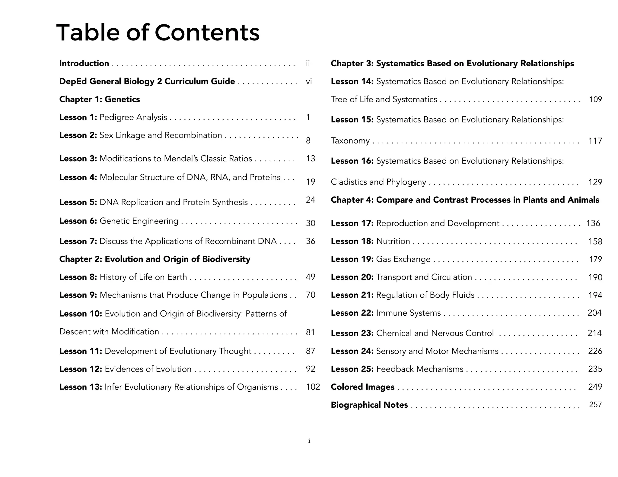 General Biology 2 for senior high school | PDF