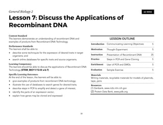 General Biology 2 for senior high school | PDF