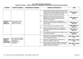 General Biology 2 for senior high school | PDF
