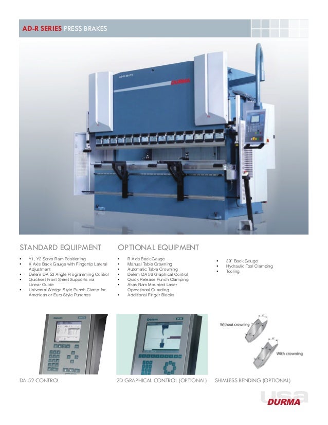 DURMA General catalog.