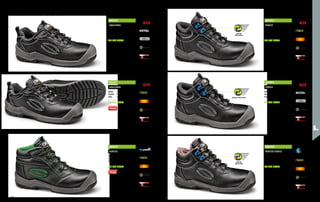 LINING
TOECAP
PUNCTURE-PROOF
FOOTBED
SOLE
LINING
TOECAP
PUNCTURE-PROOF
FOOTBED
SOLE
LINING
TOECAP
PUNCTURE-PROOF
FOOTBED
SOLE
LINING
TOECAP
PUNCTURE-PROOF
FOOTBED
SOLE
LINING
TOECAP
PUNCTURE-PROOF
FOOTBED
SOLE
LINING
TOECAP
PUNCTURE-PROOF
FOOTBED
SOLE
QUICK
RELEASE
QUICK RELEASE
QUICK
RELEASE
MB1512
ANACONDA
UPPER: grain leather
COLOUR: black
SIZES: 35 - 47
EN ISO 20345 S3 SRC
MB1511
ANACONDA
UPPER: grain leather
COLOUR: black
SIZES: 35 - 47
EN ISO 20345 S3 SRC
MB1527
SANTOS
UPPER: pigmented split leather
COLOUR: black
SIZES: 39 - 47
EN ISO 20345 S1P SRC
MB1513
FENICE
UPPER: grain leather
COLOUR: black
SIZES: 35 - 47
EN ISO 20345 S3 SRC
MB1514
FENICE
UPPER: grain leather
COLOUR: black
SIZES: 35 - 47
EN ISO 20345 S3 SRC
MB1529
WINTER FENICE
UPPER: grain leather
COLOUR: black
SIZES: 35 - 47
EN ISO 20345 S3 SRC
METAL TOP
254 255
 