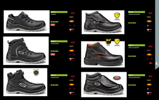 LINING
TOECAP
PUNCTURE-PROOF
FOOTBED
SOLE
LINING
TOECAP
PUNCTURE-PROOF
FOOTBED
SOLE
LINING
TOECAP
PUNCTURE-PROOF
FOOTBED
SOLE
LINING
TOECAP
PUNCTURE-PROOF
FOOTBED
SOLE
METATARSAL
PROTECTION
LINING
TOECAP
PUNCTURE-PROOF
FOOTBED
SOLE
WELDING
PROTECTION
LINING
TOECAP
PUNCTURE-PROOF
FOOTBED
SOLE
WELDING
PROTECTION
OVERCAP SERIES
SYST E M
FAST L ACING
SLIP O UT
SO LE
MB2114
OVERCAP
UPPER: grain leather
COLOUR: black
SIZES: 38 - 47
EN ISO 20345 S3 SRC
MB2112
OVERCAP SALDATORE
UPPER: printed grain leather with Velcro
fastening
COLOUR: black
SIZES: 38 - 47
EN ISO 20345 S3 SRC
MB2113
OVERCAP MAX
UPPER: grain leather
COLOUR: black
SIZES: 38 - 47
EN ISO 20345 S3 SRC
MB2212
NITRAL SALDATORE
UPPER: printed grain leather with Velcro
fastening
COLOUR: black
SIZES: 39 - 47
EN ISO 20345 S3 HRO SRA
MB2120
OVERCAP FAST
UPPER: grain leather
COLOUR: black
SIZES: 38 - 47
EN ISO 20345 S3 SRC
MB2111
OVERCAP METATARSO
UPPER: printed grain leather
COLOUR: black
SIZES: 38 - 47
EN ISO 20345 S3 M SRC
270 271
 