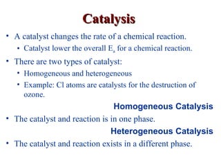 General chemistry ii chapter 14 | PPT
