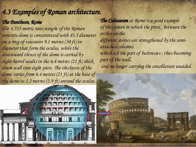 Roman Architecture Domes general classification of arches and roofing systems ( domes & vaults… Roman Architecture Domes general classification of arches and roofing systems ( domes & vaults…