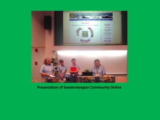 Presentation of Swedenborgian Community Online