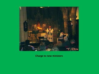 Charge to new ministers