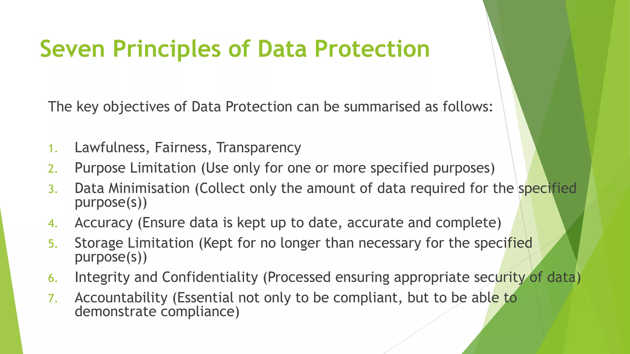 General data protection | PPT