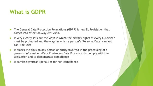 General data protection | PPT