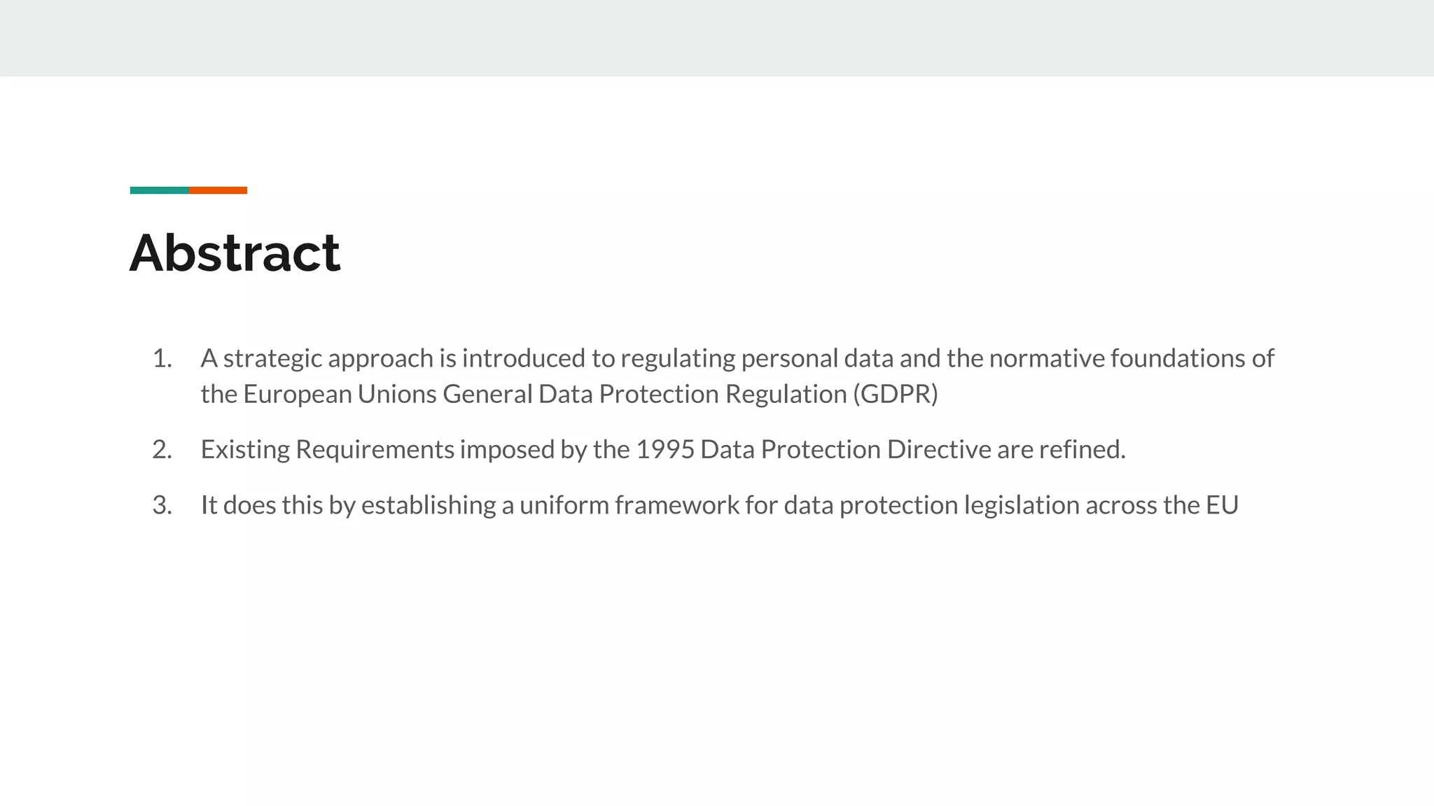 General data protection regulation | PPT