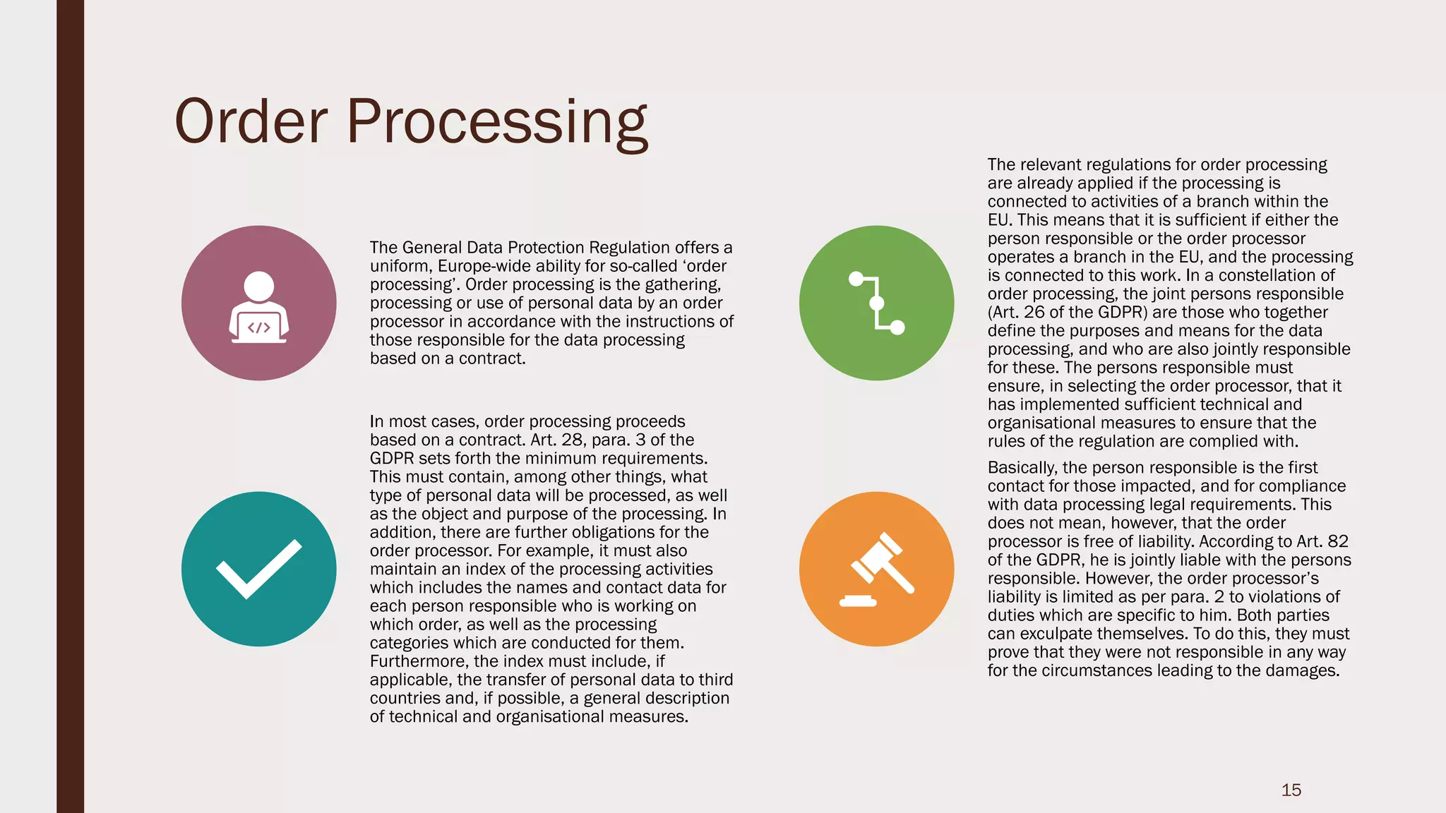 General data protection regulation GDPR | PPT