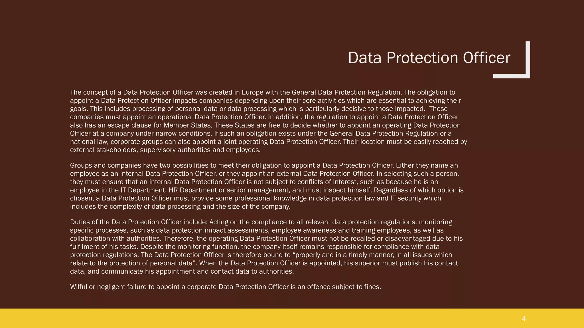 General data protection regulation GDPR | PPT