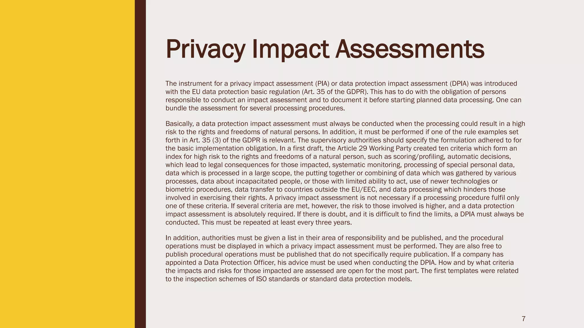 General data protection regulation GDPR | PPT